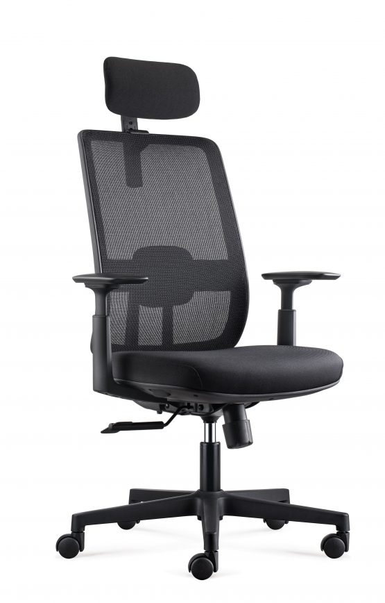 SILLA DE OFICINA EVA CABECERO