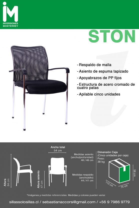 SILLA DE OFICINA STON - Imagen 5