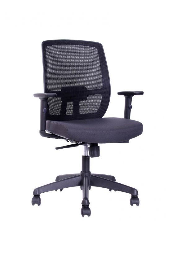 SILLA DE OFICINA WORK UP NEGRO