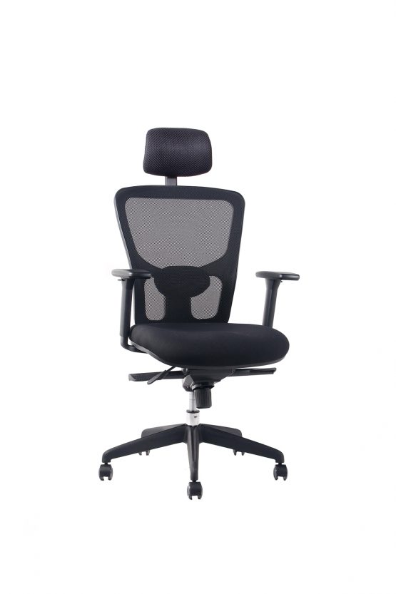SILLA DE OFICINA LEEP CON CABECERA