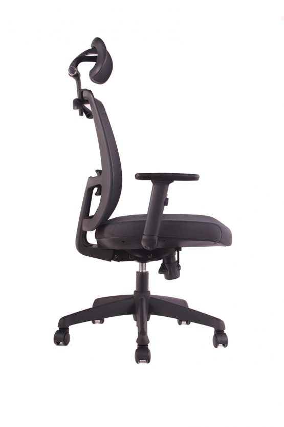 SILLA DE OFICINA WORK UP CON CABECERA - Imagen 3