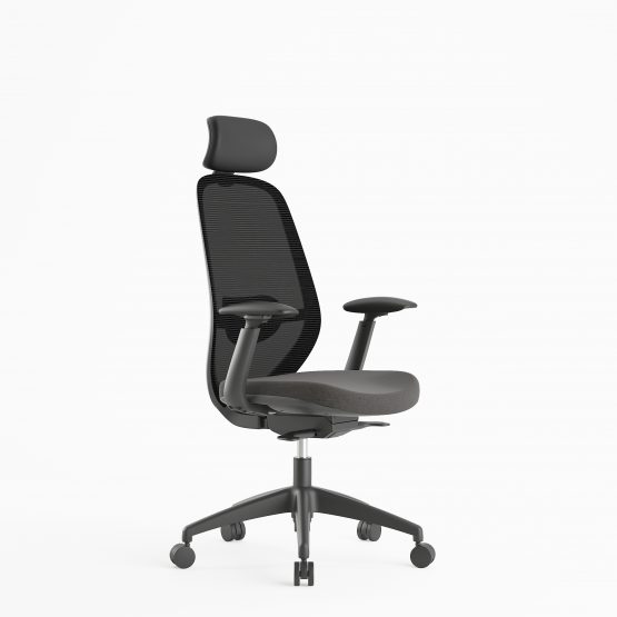 SILLA DE OFICINA BUDI CABECERO - Imagen 2