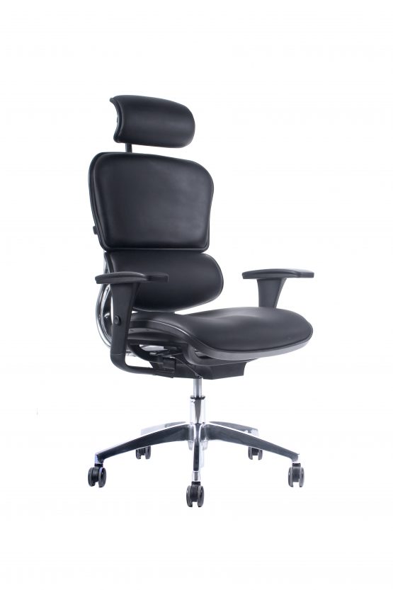 SILLA DE OFICINA ERGOHUMAN FIT CUERO