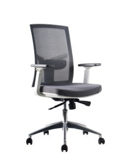 SILLA DE OFICINA FOCUS BLANCA