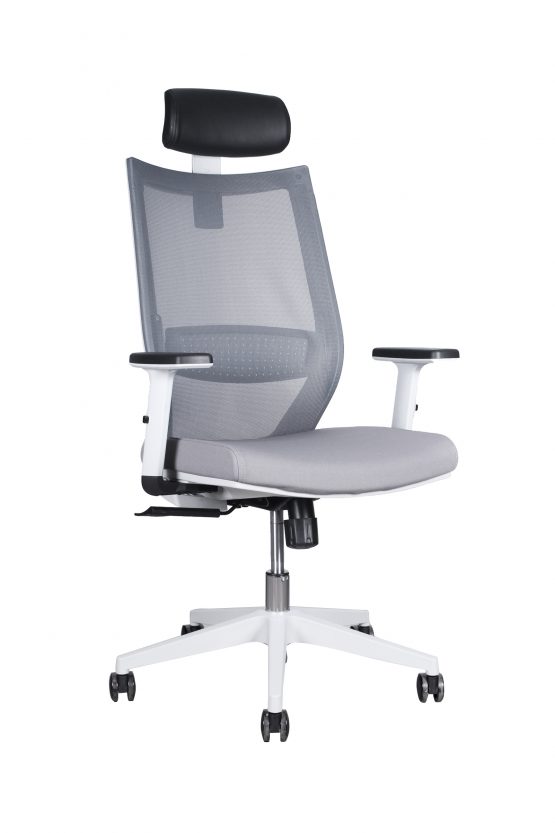 SILLA DE OFICINA LENA GRIS