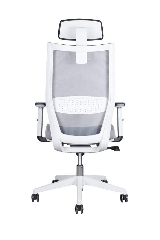 SILLA DE OFICINA LENA GRIS - Imagen 4